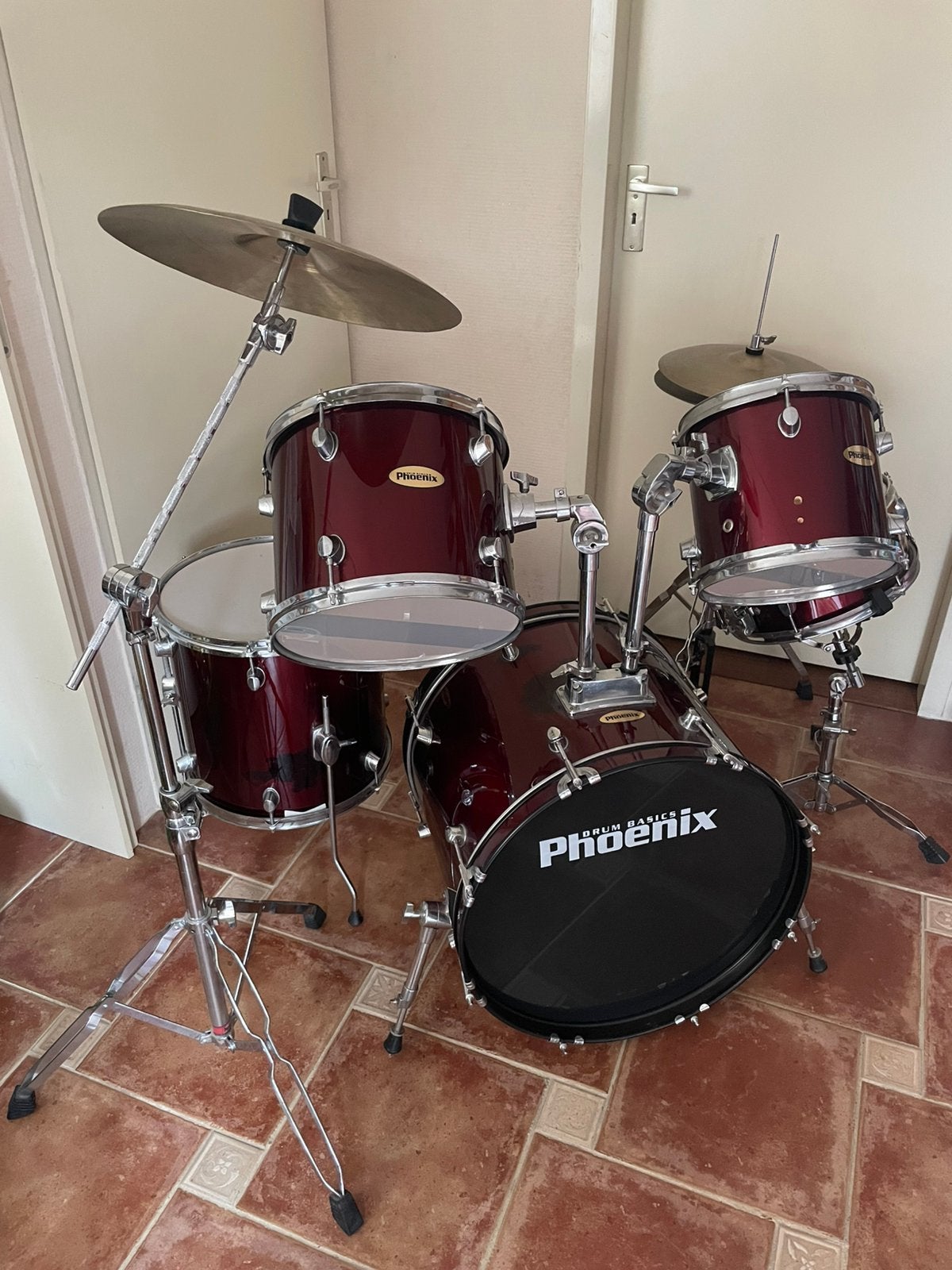 Drumstel Phoenix, Ophalen, Zo goed als nieuw, Overige merken