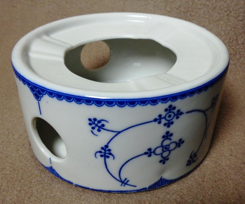 theelicht Blue Saks porselein, Antiek en Kunst, Ophalen