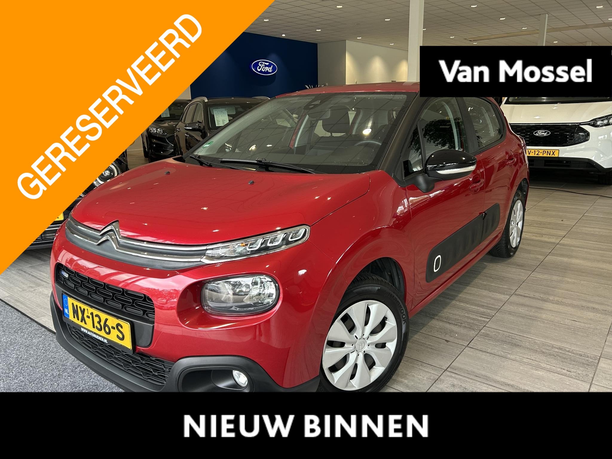 Citroen C3 1.2 PureTech Feel 105g NIEUWE DISTRIBUTIERIEM, Auto diversen, Info@citroen.nl, 1199 cc, Citroën, Handgeschakeld