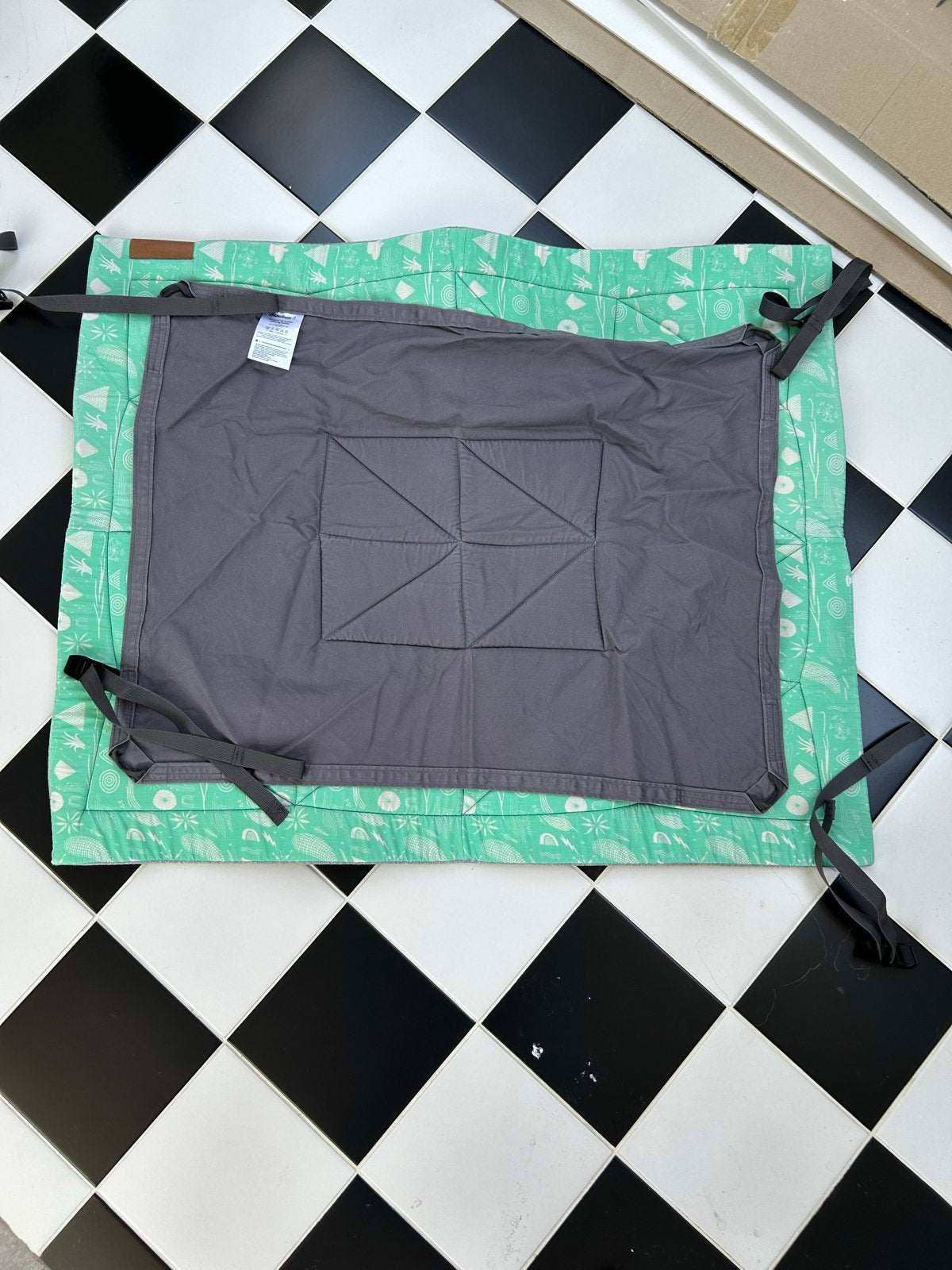 Hangloose Baby Hangmat - Grijs/Groen, Overige typen, Zo goed als nieuw, Buik, Rug of Zij, Ophalen