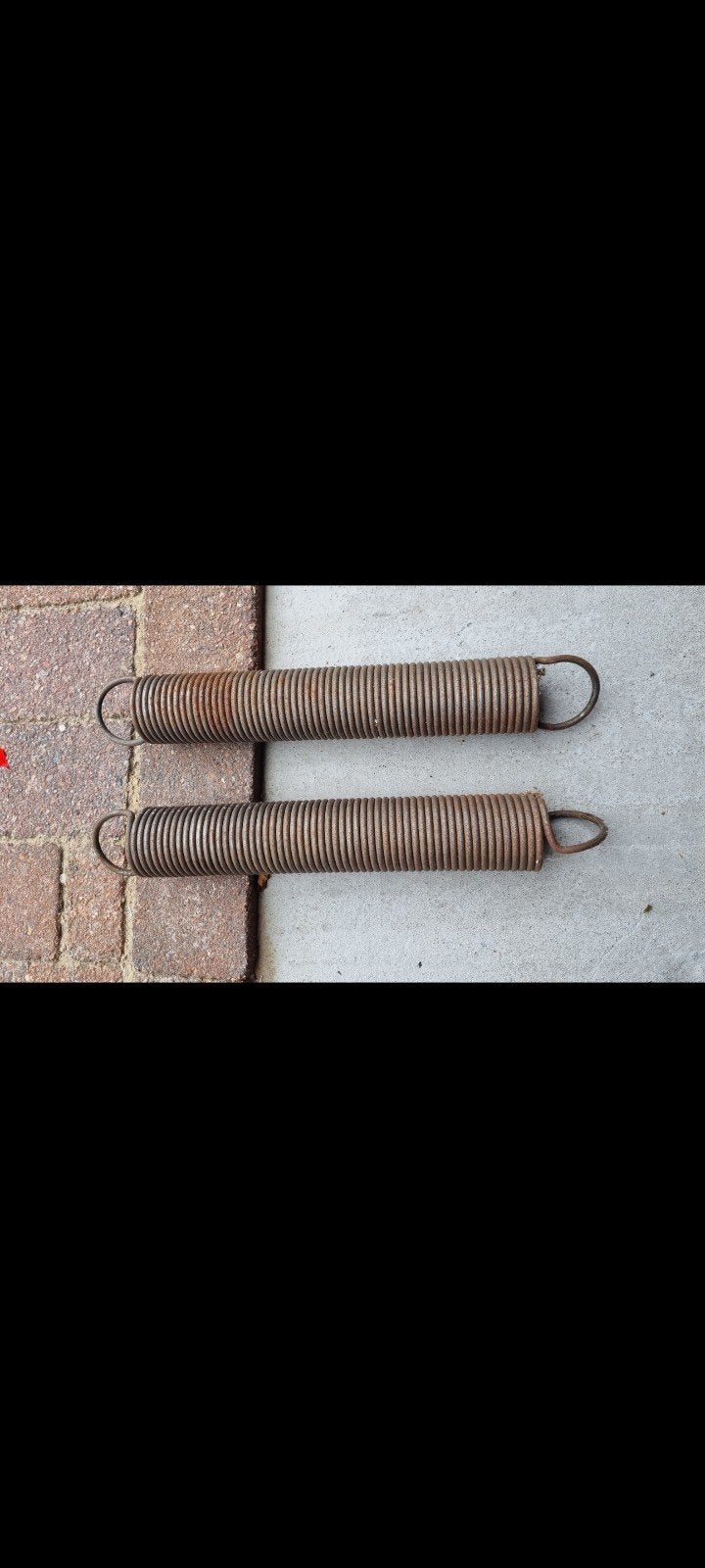 Garage deur veren, Ophalen