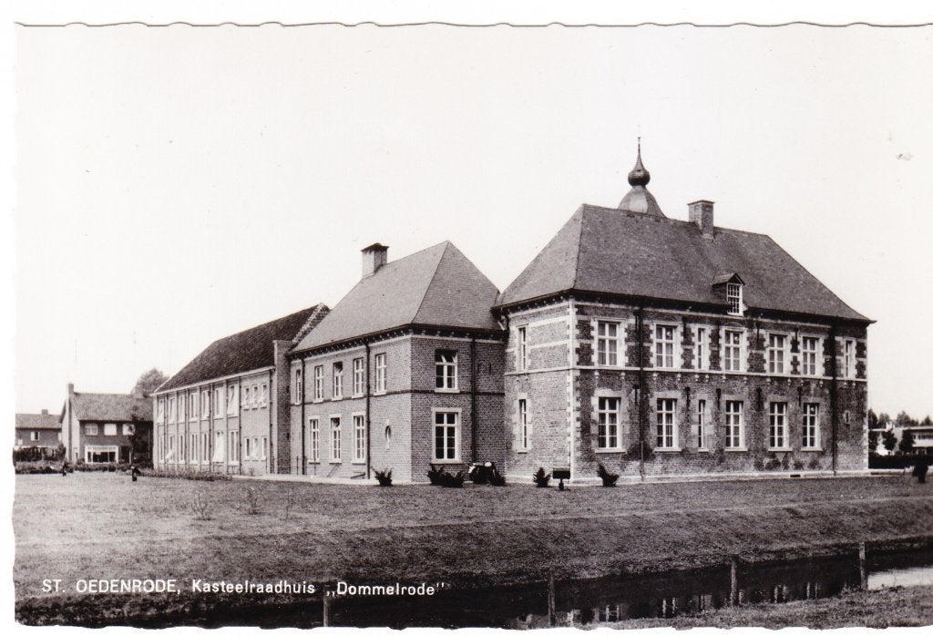 St. Oedenrode - Kasteelraadhuis "Dommelrode", Verzenden, 1960 tot 1980, Ongelopen, Noord-Brabant