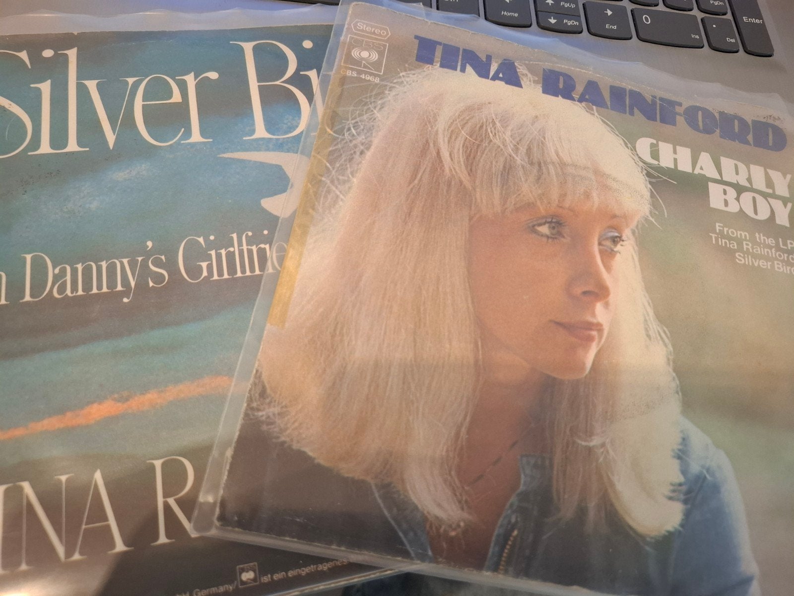 Tina Rainford silver bird / Charley boy, Ophalen of Verzenden, Zo goed als nieuw, 7 inch