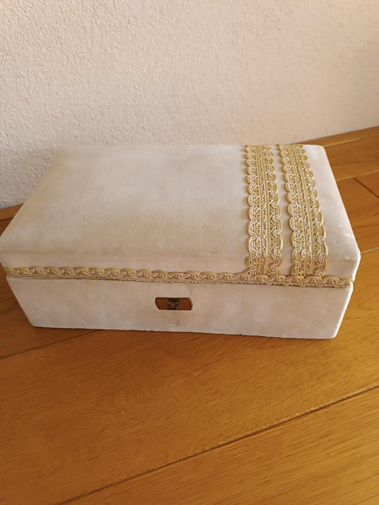 Stoffen doos velours, Ophalen of Verzenden