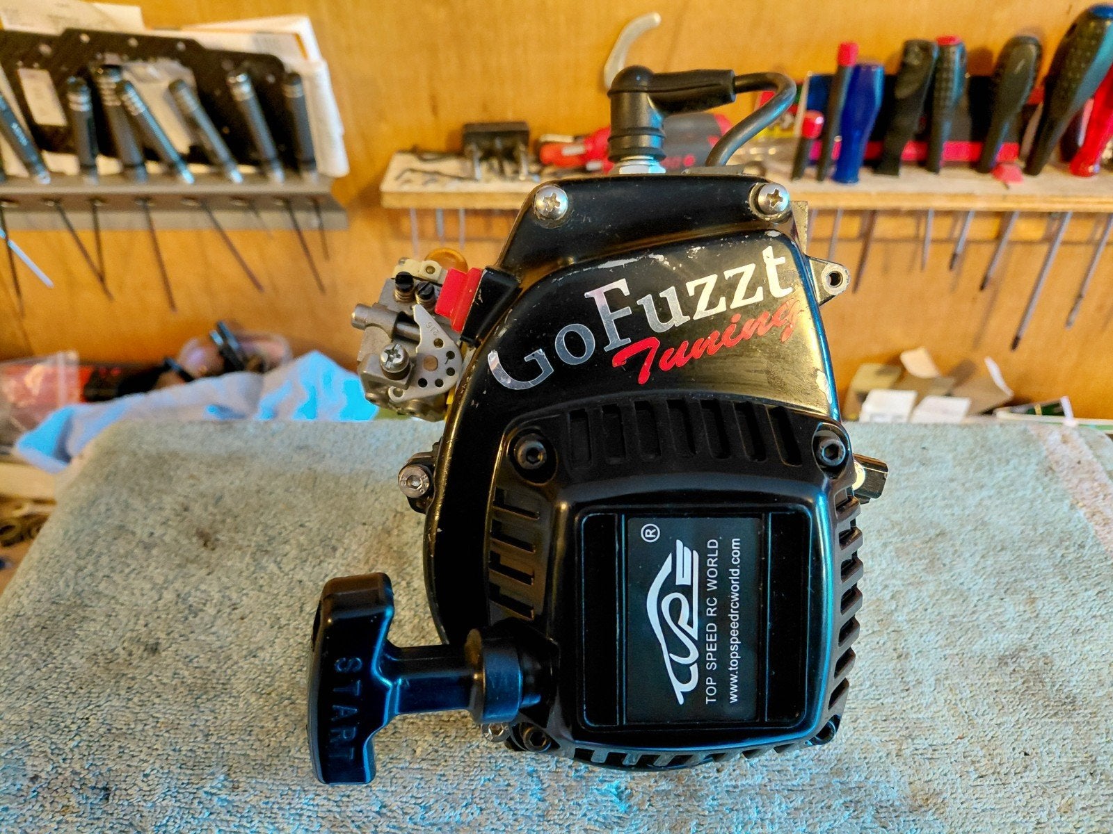 26 CC zenoha 4 bouts tunings motor., Ophalen of Verzenden, Gebruikt, Motor