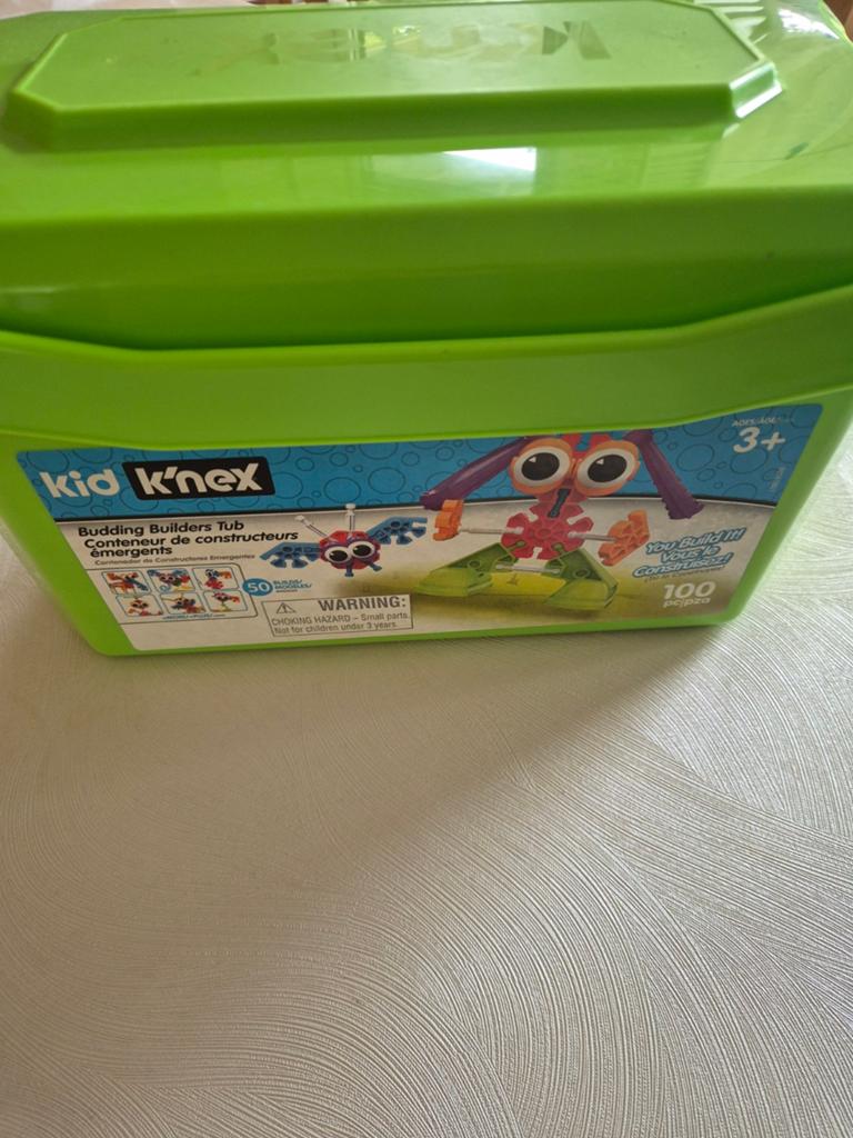 Kid K'nex Bouwdoos met 100 onderdelen, Ophalen, Gebruikt, K'nex