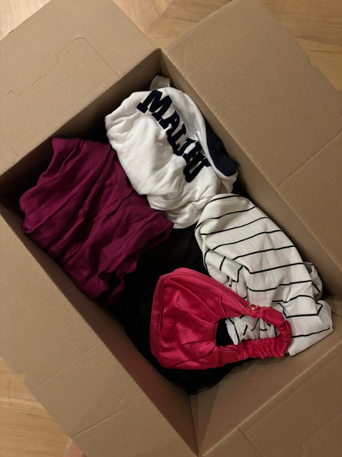 Vintage & tweedehands kledingpakket dames S–L – Box 5, Kleding | Dames, Ophalen of Verzenden, Zo goed als nieuw, Maat 38/40 (M)