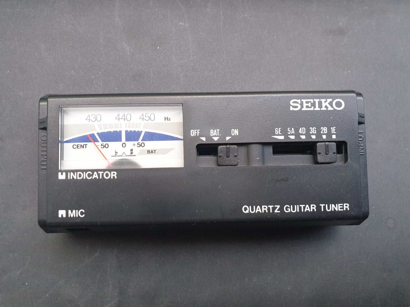 Seiko Quartz Gitaar Tuner - Nauwkeurig en Betrouwbaar, Muziek en Instrumenten, Ophalen of Verzenden, Gebruikt