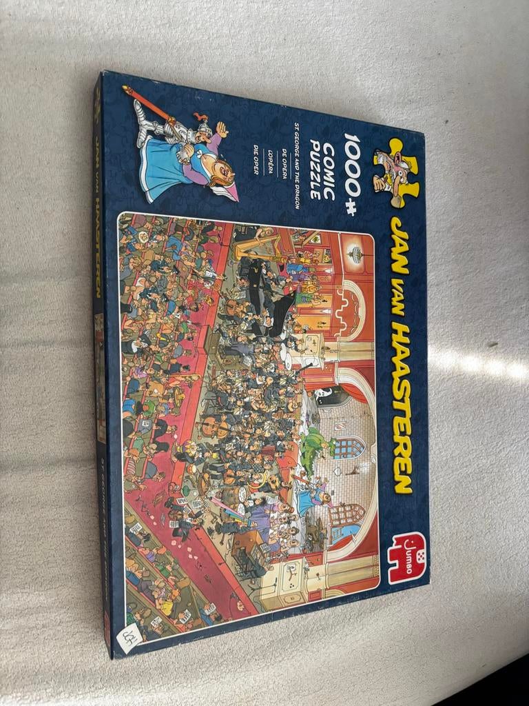 Jan van Haasteren 1000 stukjes - De Opera, Ophalen, 500 t/m 1500 stukjes, Gebruikt, Legpuzzel