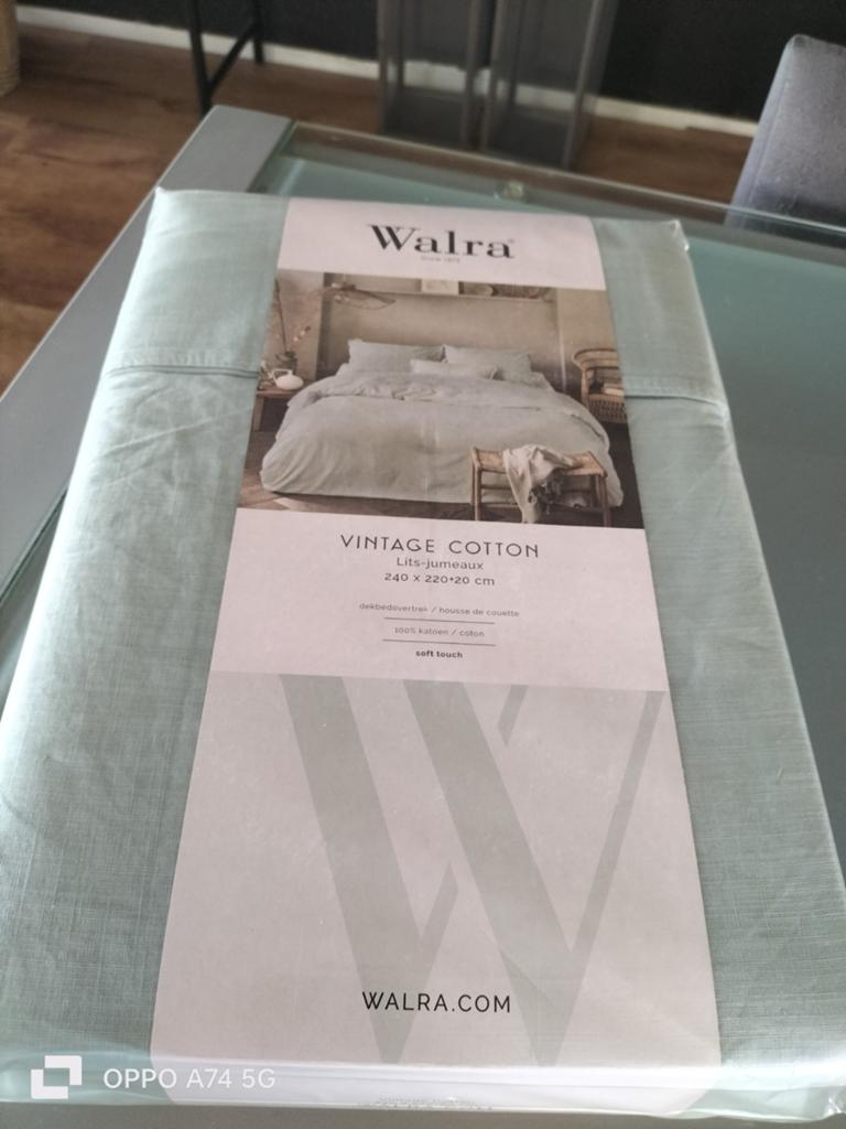 Nieuw Walra Vintage Cotton Dekbedovertrek 240x220+20 cm, Ophalen of Verzenden