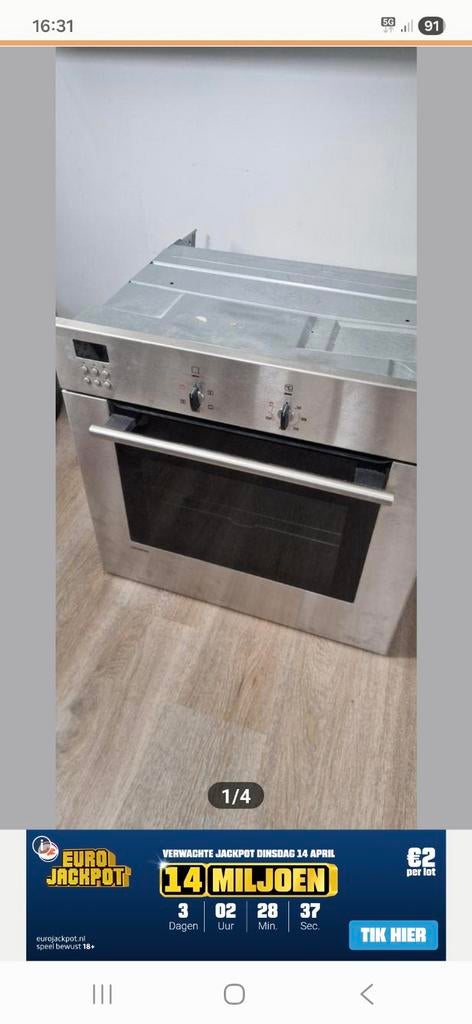 Siemens, Witgoed en Apparatuur, Ovens, Ophalen of Verzenden, Zo goed als nieuw