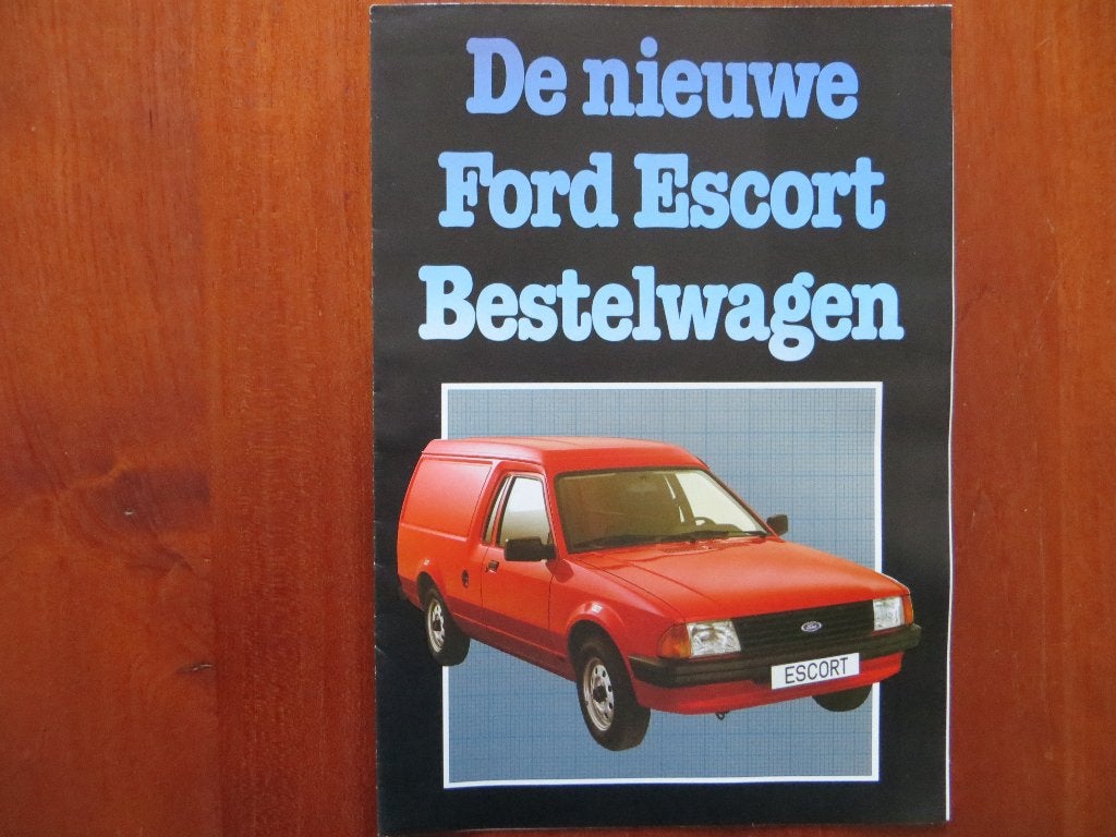 De nieuwe Ford Escort Bestelwagen (dec. 1980), Ophalen of Verzenden, Nieuw, Ford