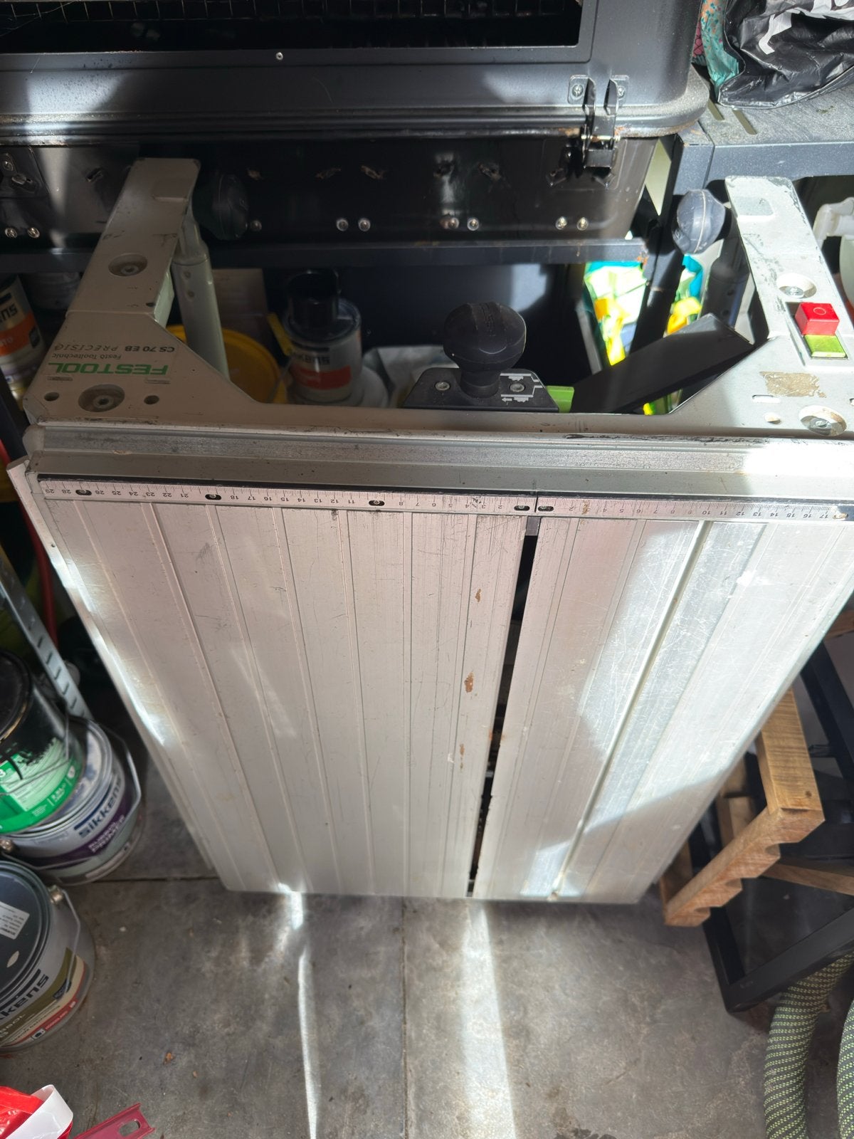 Festool CS 70 EB Precisio Tafelcirkelzaag - Goede Staat, Ophalen of Verzenden, Gebruikt, Cirkelzaag
