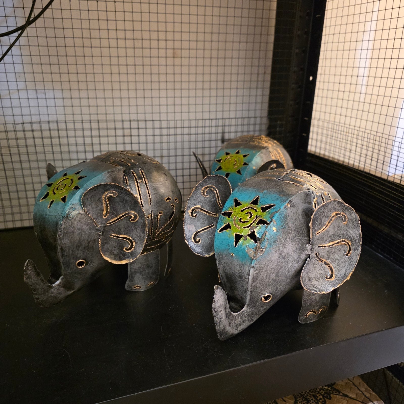 Metalen Olifant Decoratie - Oosters Design, Meerkleurig, Nieuw, Ophalen of Verzenden, Oosters