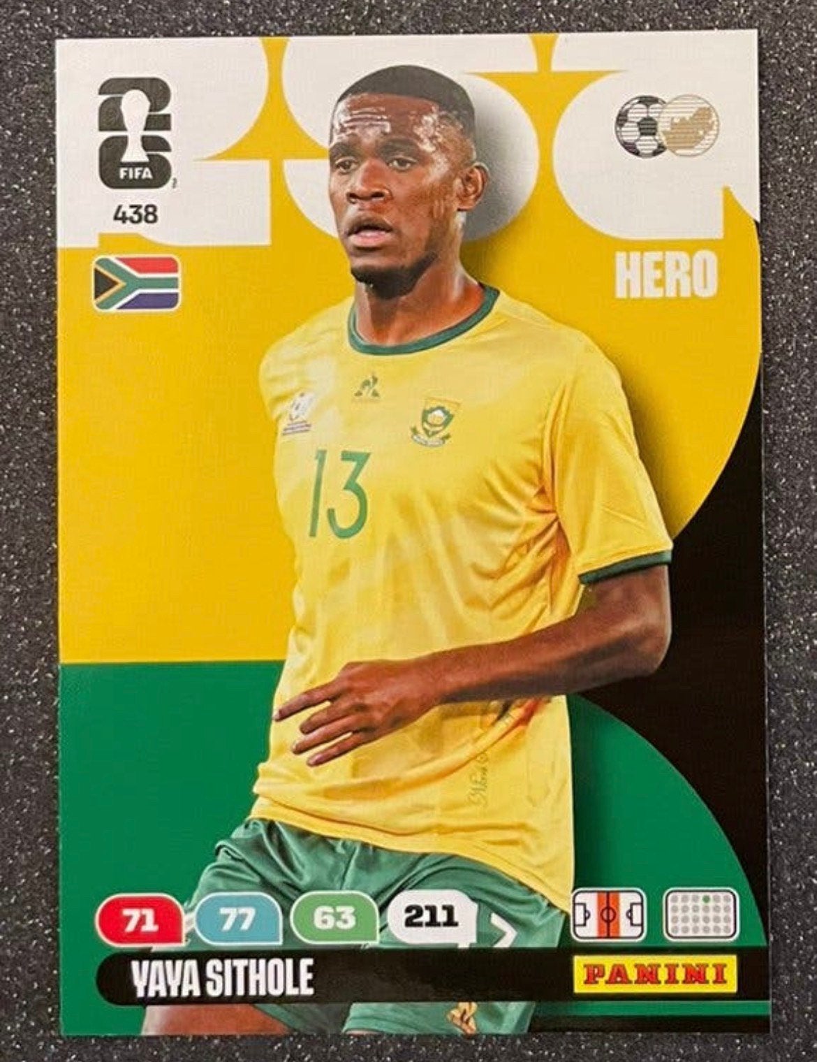 Panini WORLD CUP 2026    SITHOLE    SOUTH AFRICA, Verzenden, Zo goed als nieuw, Plaatje
