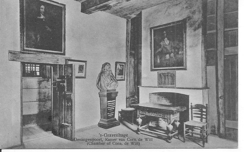 's Gravenhage Gevangenpoort kamer van Corn. de Wit., Ophalen of Verzenden, Voor 1920, Ongelopen, Zuid-Holland