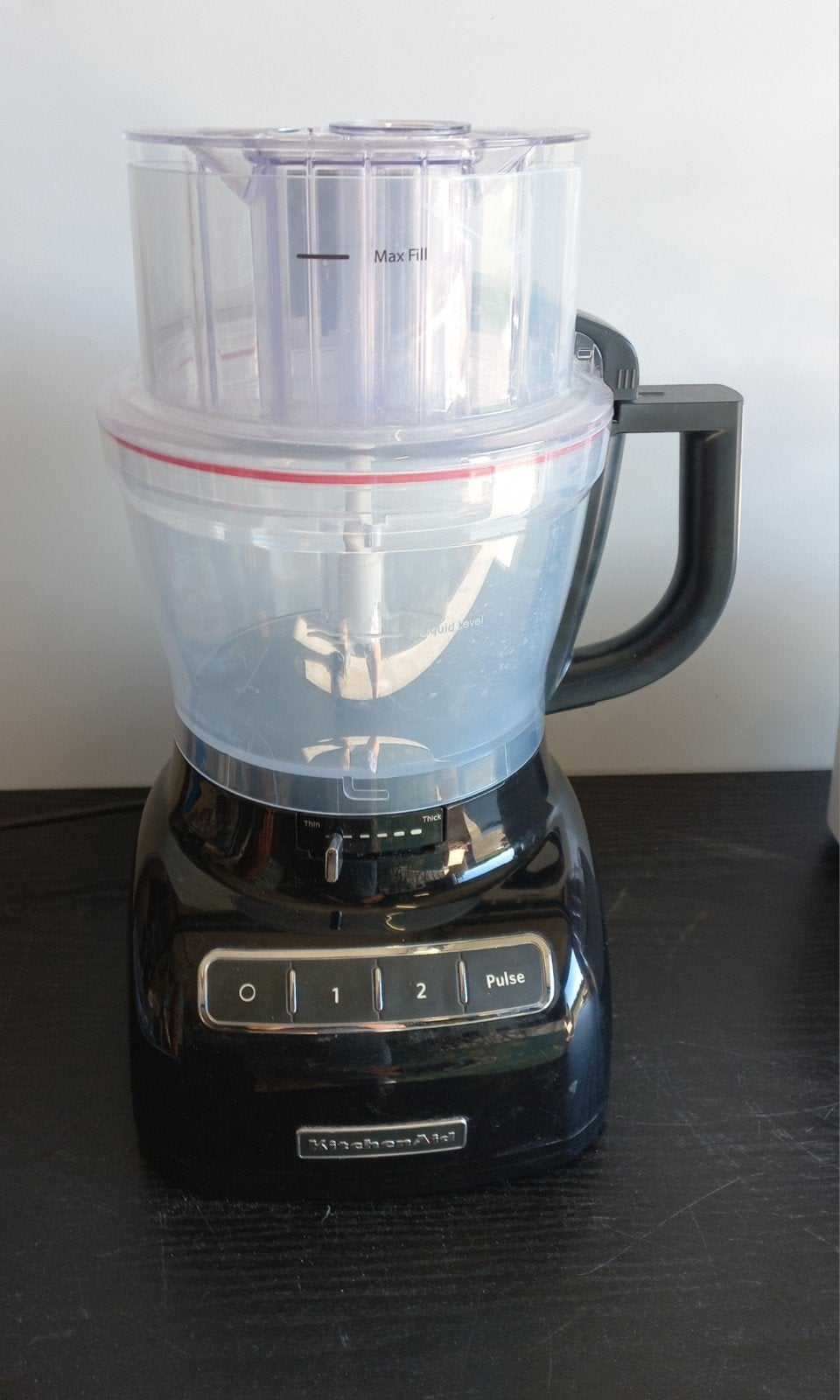 KitchenAid keukenmachine met diverse hulpstukken, 2 tot 3 liter, Ophalen of Verzenden, Gebruikt, 3 snelheden of meer