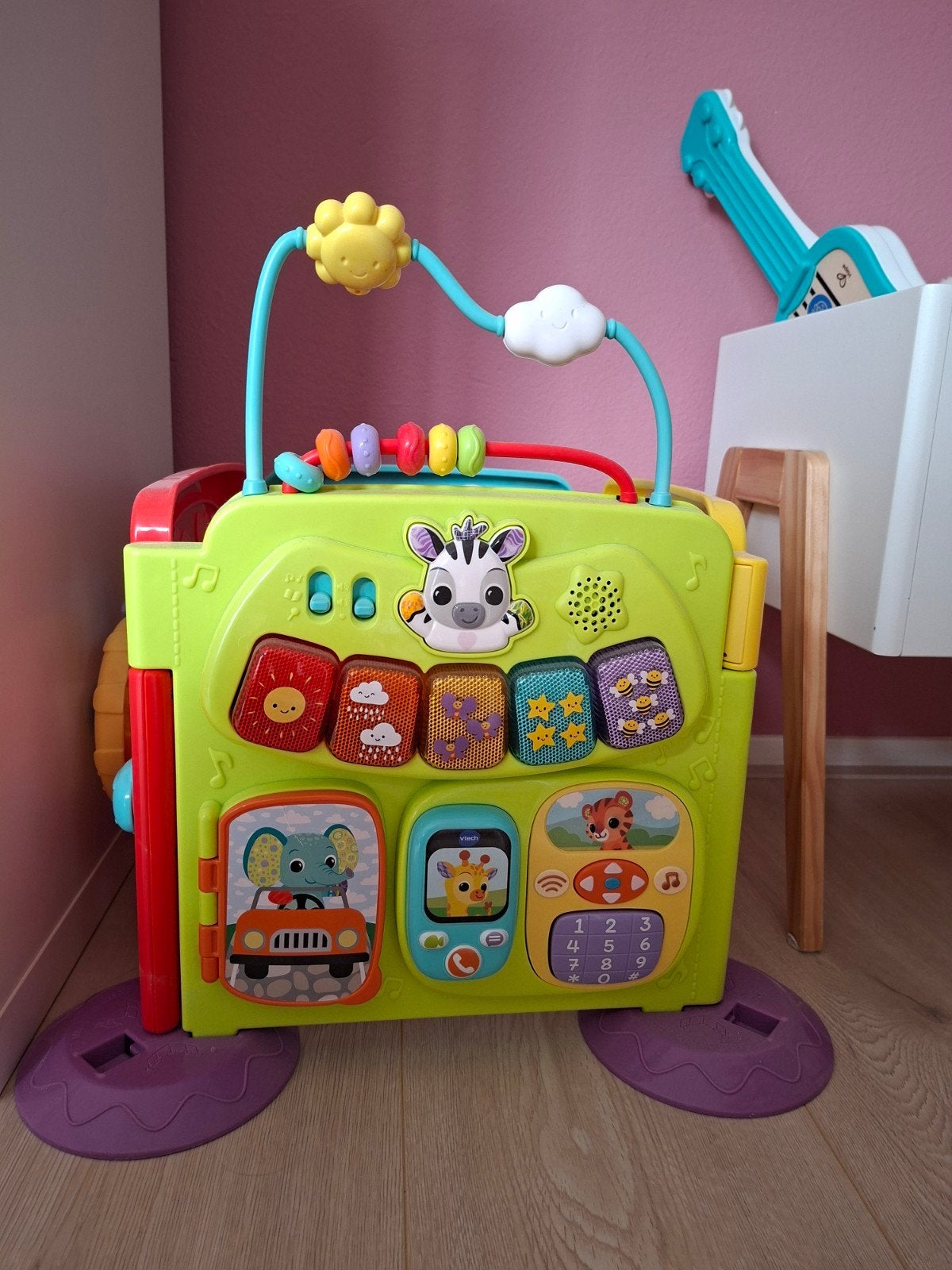 VTech Baby Speelkubus Activiteitenpaneel, Ophalen, Zo goed als nieuw, Overige typen, Met licht