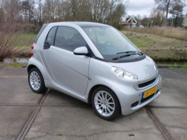 smart Fortwo 1.0 COUPE PASSION AUT AIRCO BJ2011 GRIJS KM48 ., Auto's, Automaat, Euro 5, Achterwielaandrijving, 18 €/maand