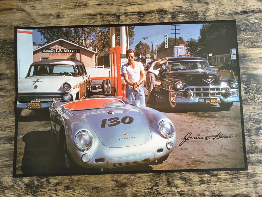 Poster James Dean., Verzamelen, Ophalen of Verzenden, Nieuw, A1 t/m A3, Film en Tv
