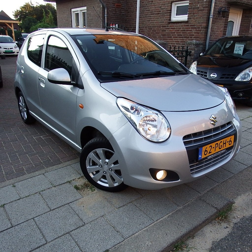Suzuki Alto 1.0 Aut. 2011 Grijs airco Gr. beurt nwe apk!!!, Stof, 4 stoelen, Origineel Nederlands, Bedrijf