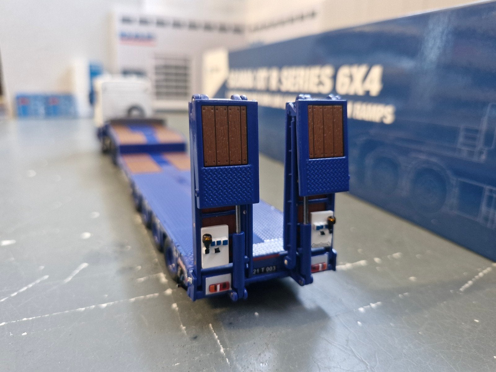 scania R 6x4 met semi dieplader uitschuifbaar  TADANO, Ophalen of Verzenden, Nieuw, Bus of Vrachtwagen, Overige merken
