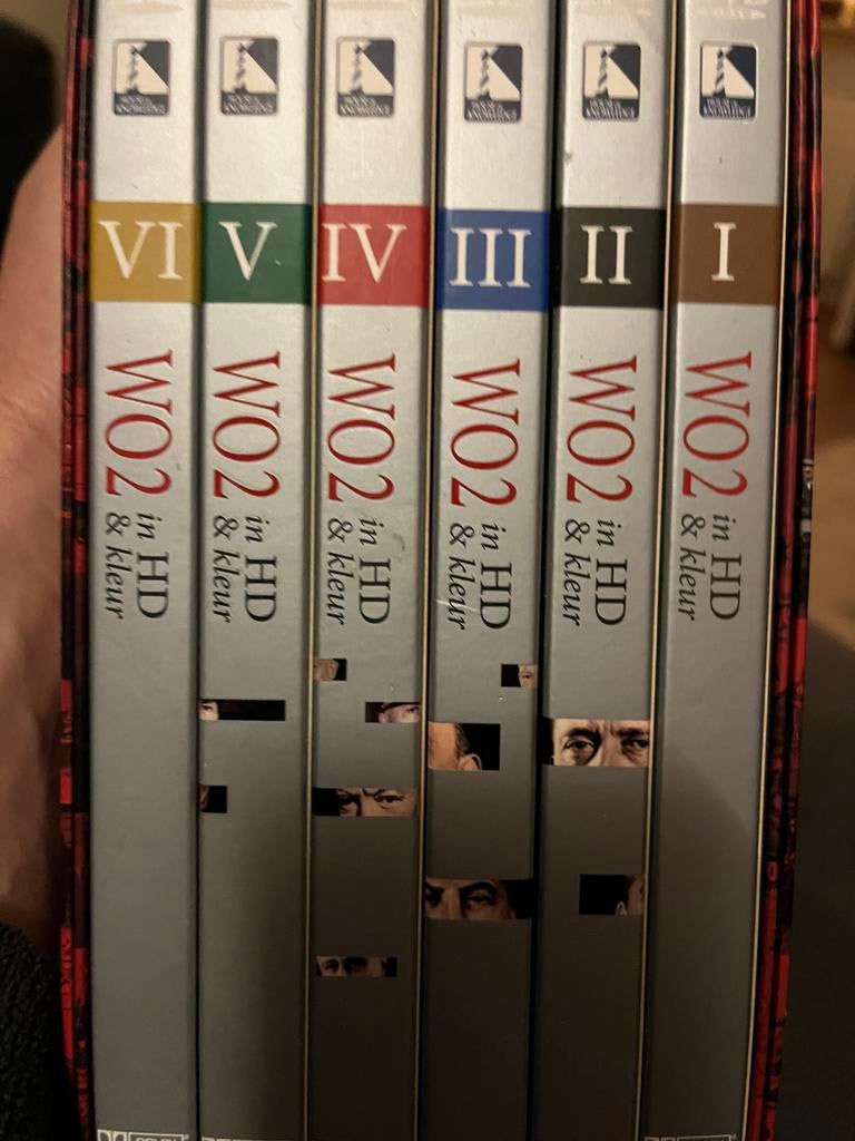 WO2 in HD & kleur - 6-delige DVD Boxset - Topstaat, Ophalen of Verzenden