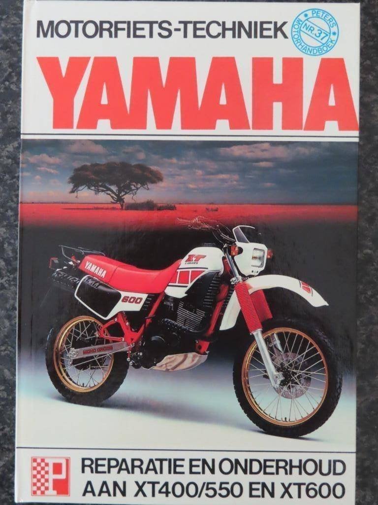 YAMAHA XT400 XT550 XT600 werkplaatshandboek manual*NL NIEUW, Motoren, Ophalen of Verzenden, Yamaha