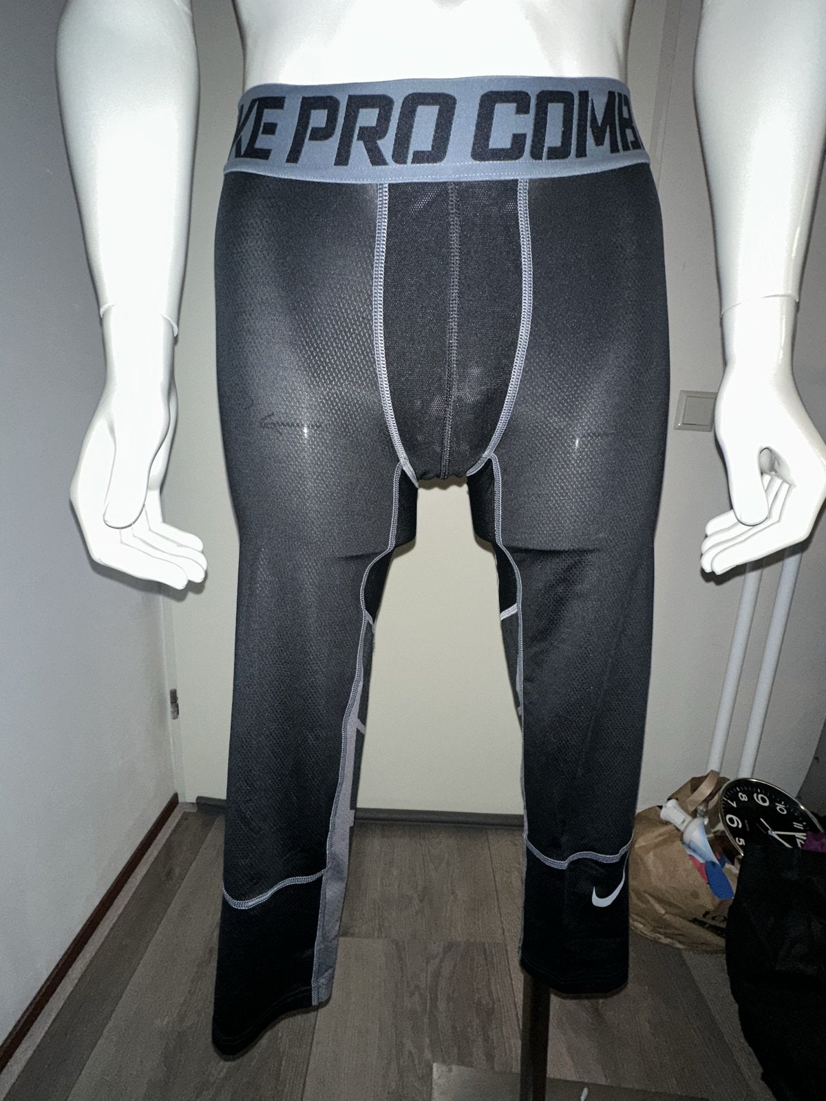 Nike Pro Combat Dri-Fit Max Compressie Legging (L), Kleding | Heren, Maat 52/54 (L), Fitness, Zwart, Nieuw