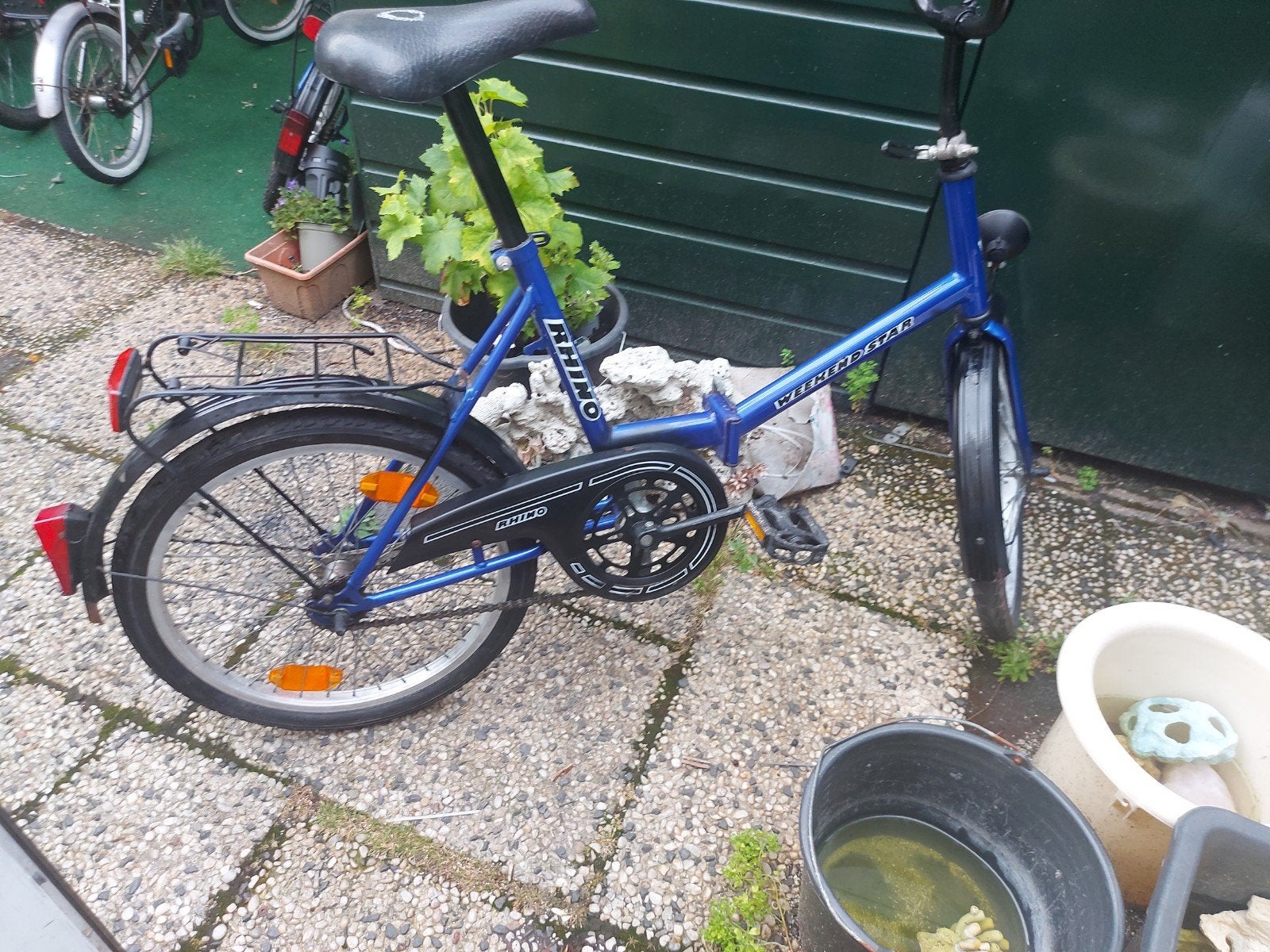 vouwfiets RHINO,,0653174863, Ophalen, Gebruikt, Deels opvouwbaar, Terugtraprem