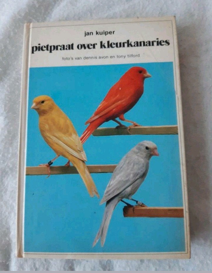 Uit 1977, Pietpraat over kleurkanaries, Jan Kuiper, Ophalen of Verzenden, Gelezen, Vogels