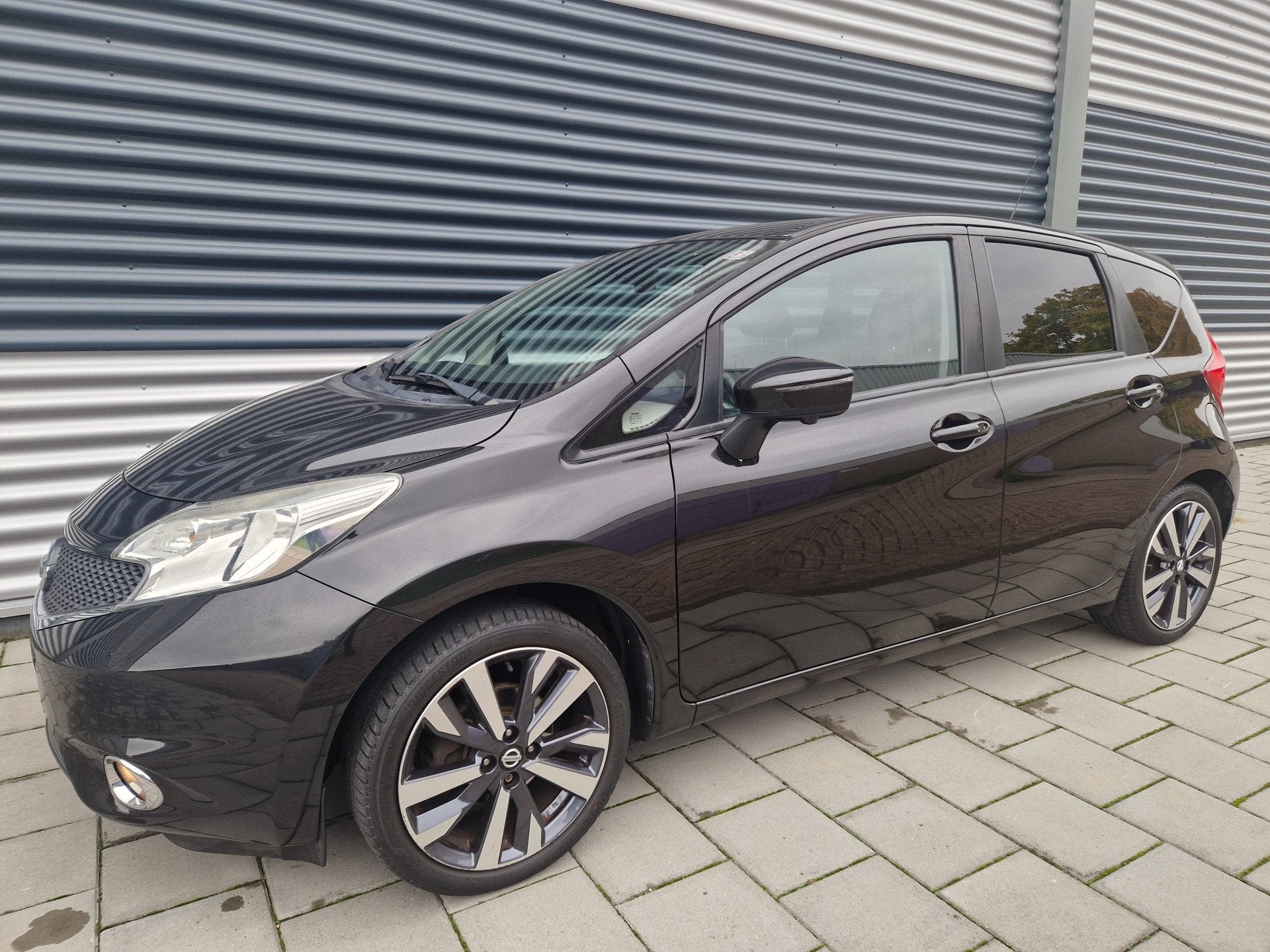 Nissan Note 1.2 DIG-S Tekna (bj 2014), Auto's, Nissan, Voorwielaandrijving, Stof, Gebruikt, 98 pk