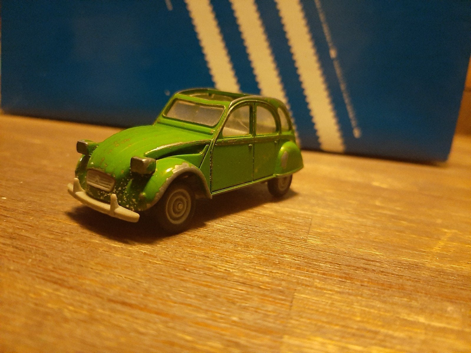 solido citroen 2cv6, Ophalen of Verzenden, Gebruikt, Auto, Solido