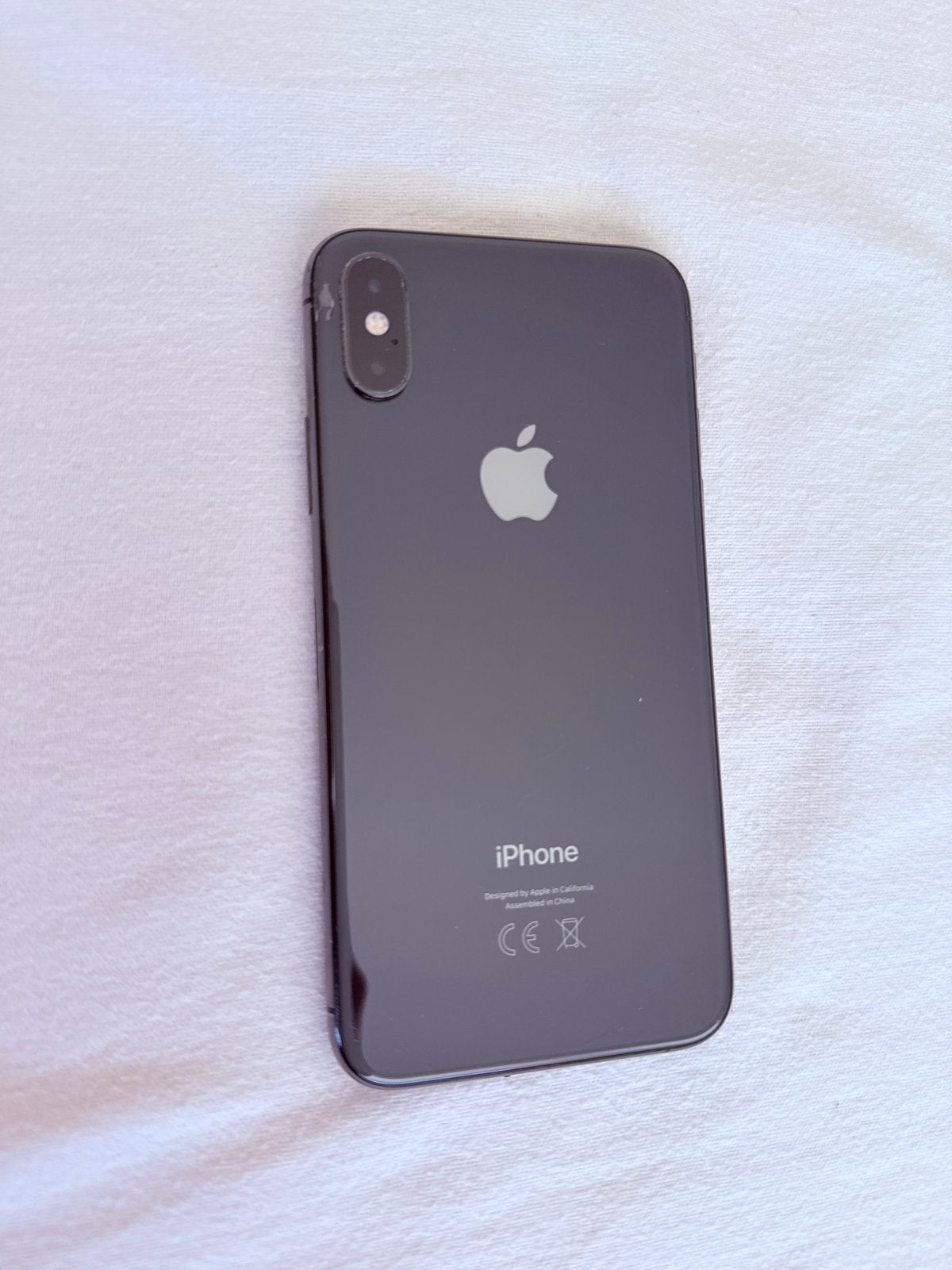 Apple iPhone X 64GB Spacegrijs, Zo goed als nieuw, 64 GB, Zonder simlock, Grijs