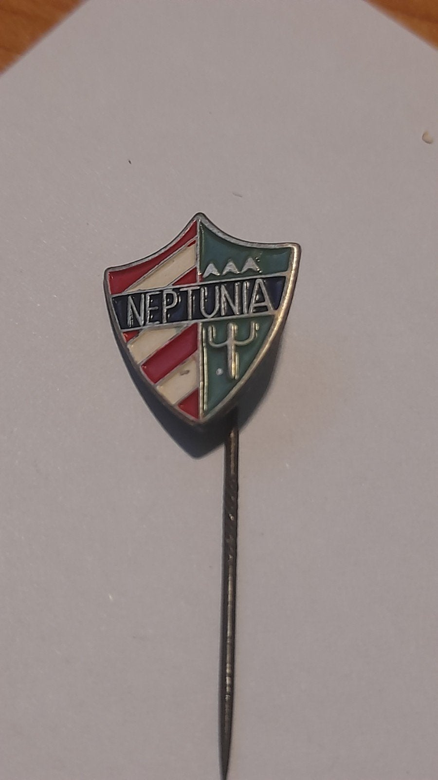 Vintage Neptunia Speldje of Pin, Verzenden, Gebruikt