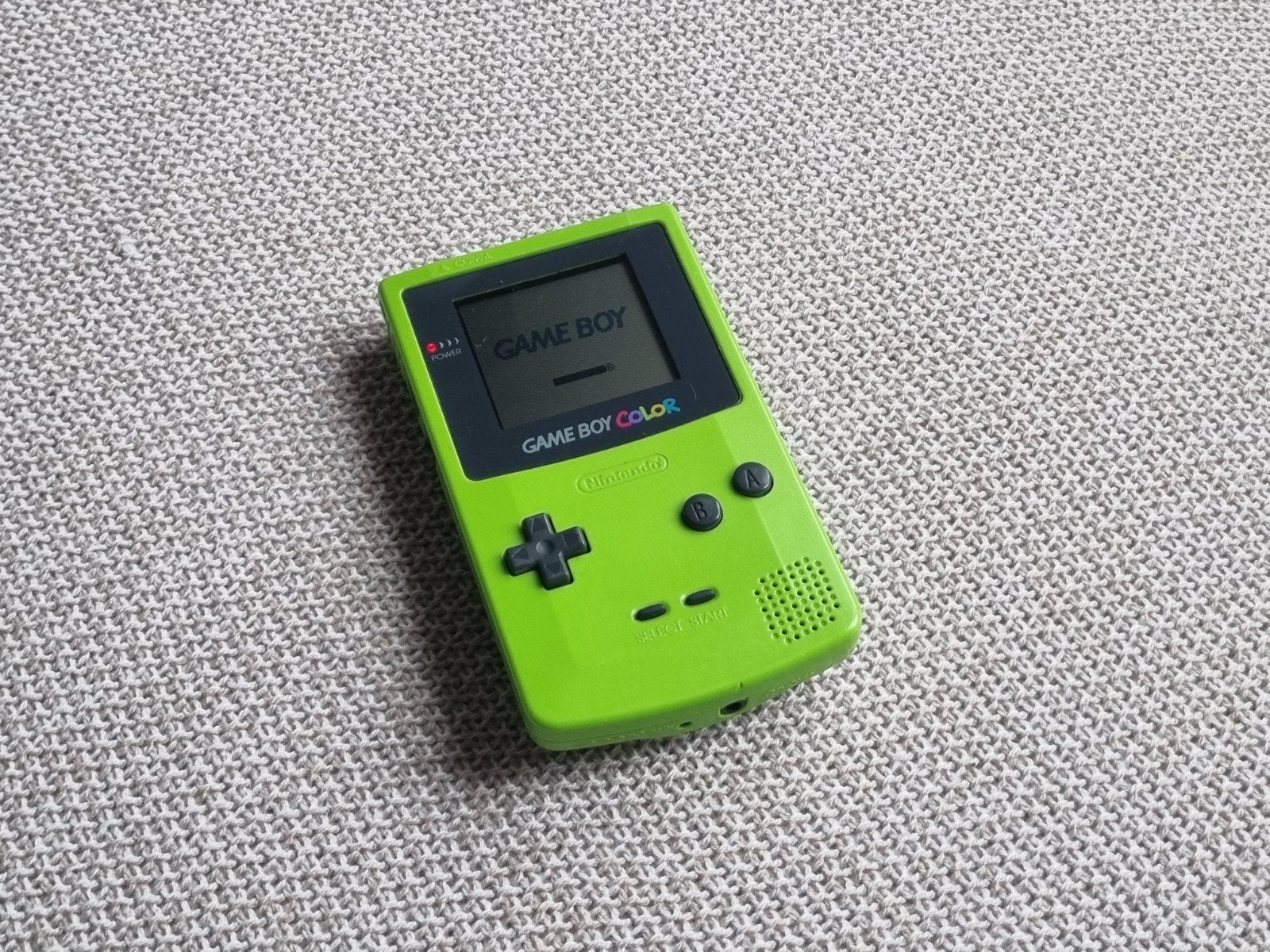Nintendo Gameboy Color Groen, Spelcomputers en Games, Spelcomputers | Nintendo Game Boy, Ophalen of Verzenden, Gebruikt