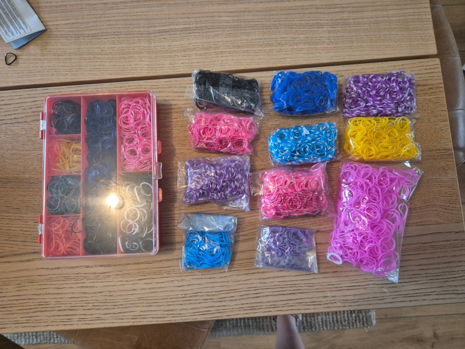 loombandjes, Ophalen, Kraal