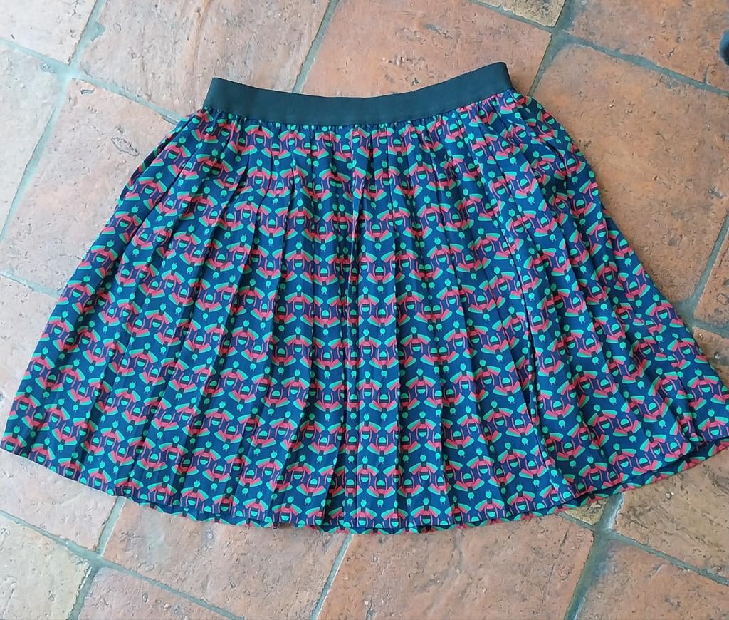Nik & Nik, zomer plooi rokje.164 Blauw, rood, groen, Kinderen en Baby's, Kinderkleding | Maat 164, Meisje, Nik&Nik, Ophalen of Verzenden