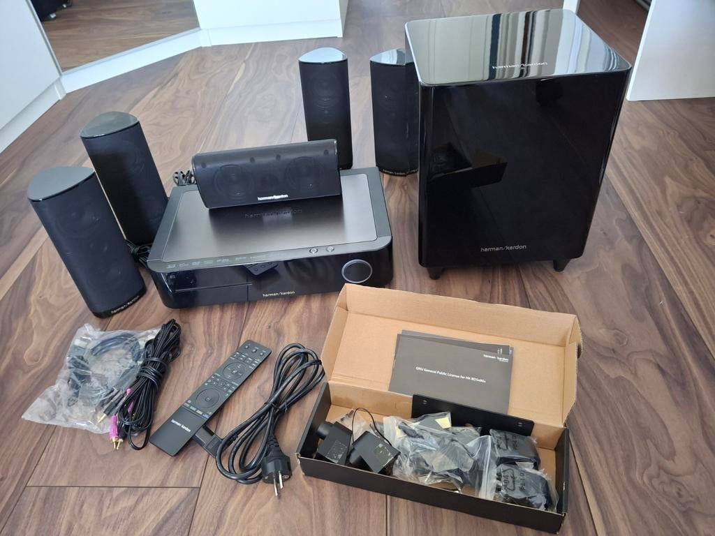 TE KOOP Harman kardon Home Cinema set, 2.1-systeem, Blu-ray-speler, 70 watt of meer, Ophalen