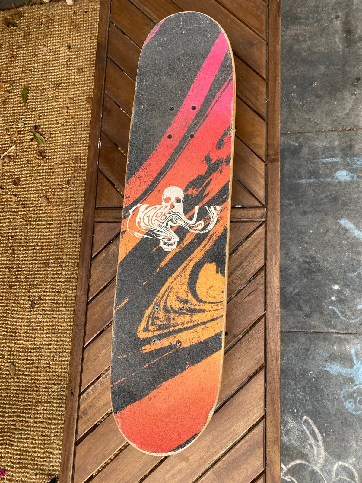 Skateboard zo goed als nieuw, Ophalen, Zo goed als nieuw, Skateboard