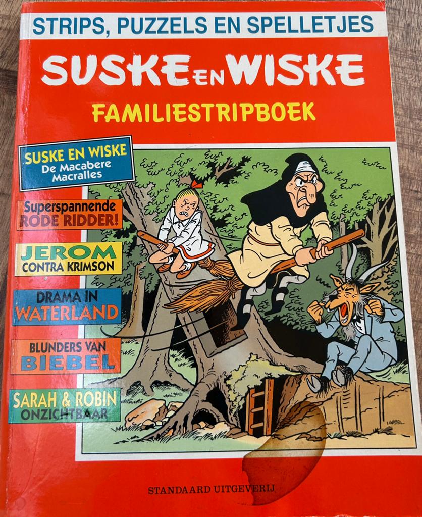 Suske en Wiske Familiestripboek - Diverse Avonturen, Boeken, Eén stripboek, Ophalen of Verzenden, Gelezen