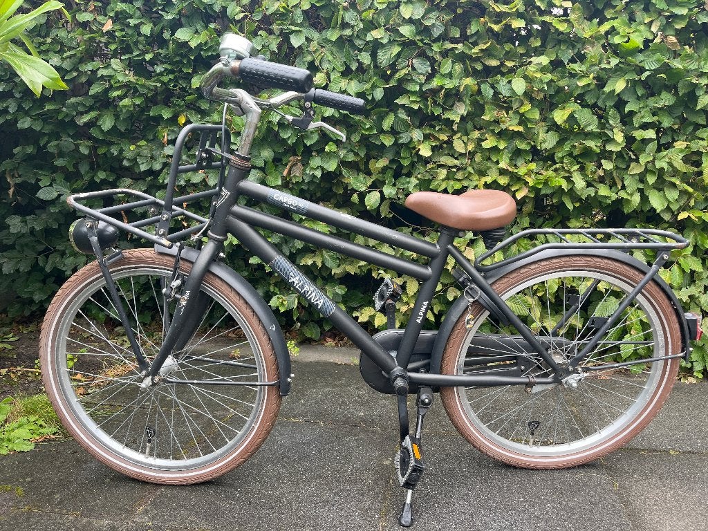 Jongens fiets Alpine 22 inch Cargo Denim edition, Fietsen en Brommers, Fietsen | Jongens, Ophalen, Terugtraprem, 22 inch, Gebruikt