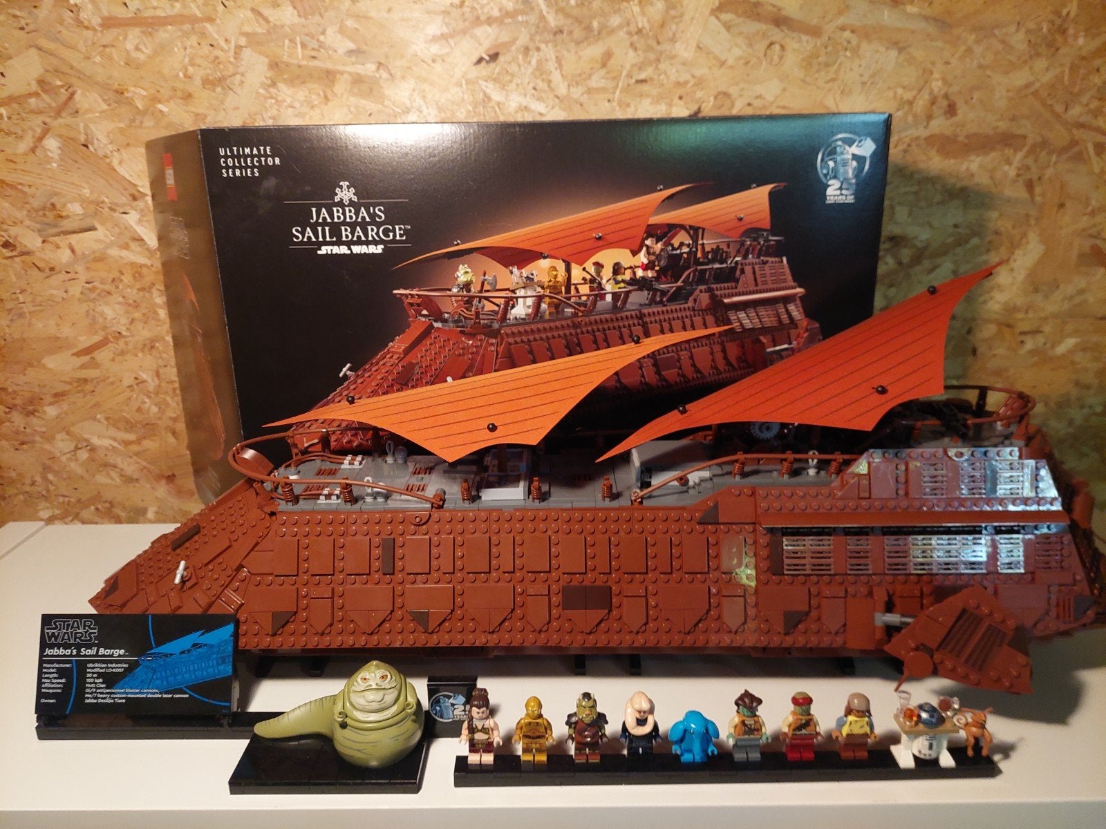 Lego Star Wars Jabba's sailbar 75397, Kinderen en Baby's, Speelgoed | Duplo en Lego, Ophalen of Verzenden, Zo goed als nieuw