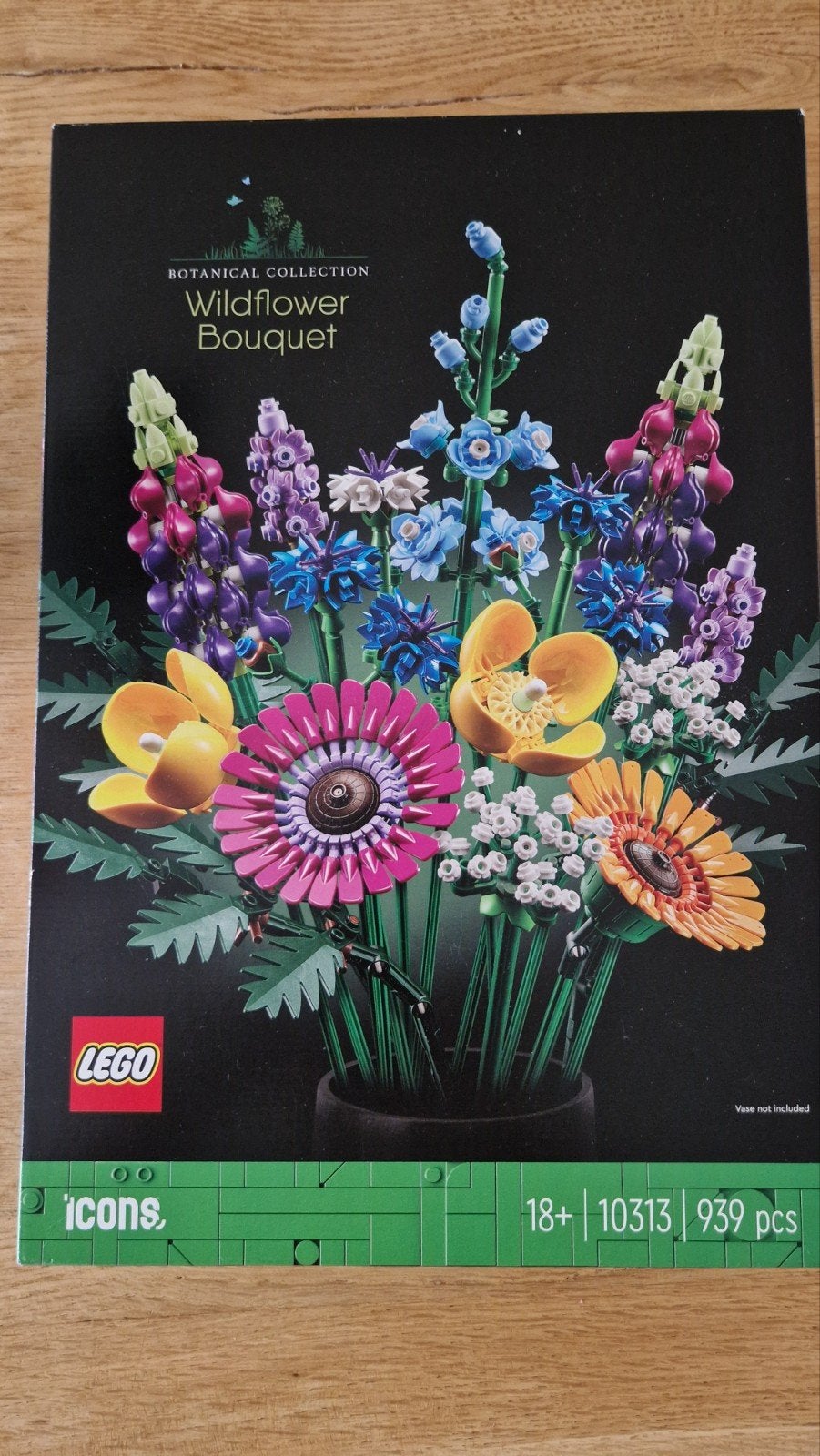 LEGO Icons 10313 Wildflower Bouquet, Ophalen of Verzenden, Zo goed als nieuw, Overige merken