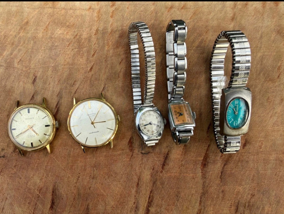 Lot horloges met werk, Ophalen of Verzenden, Zo goed als nieuw