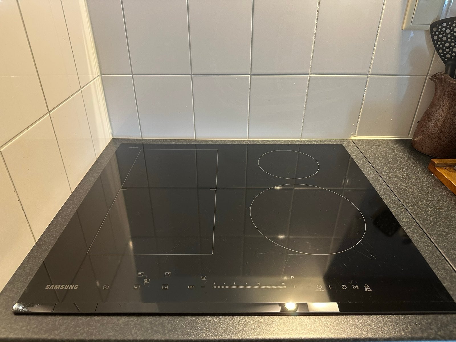 Samsung Inductiekookplaat, Ophalen, Gebruikt, 4 kookzones, Inbouw
