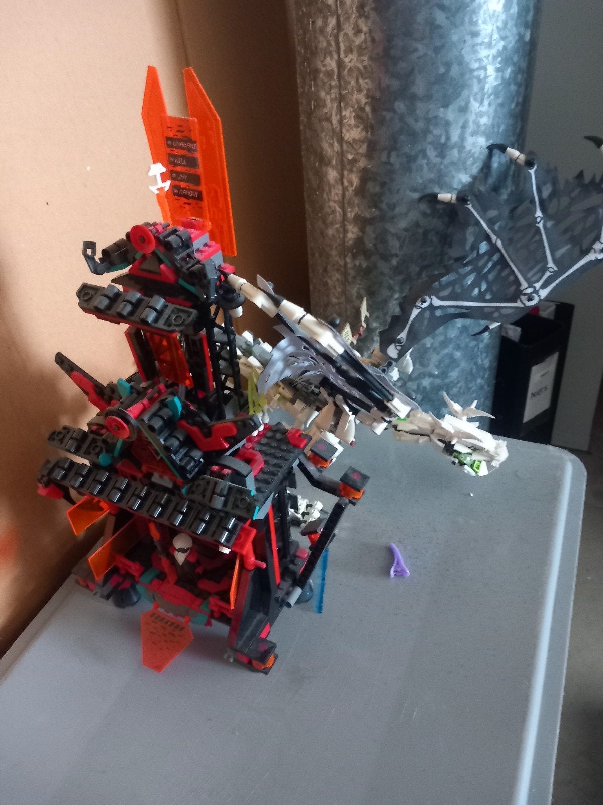 LEGO Ninjago  tempel, Ophalen of Verzenden, Gebruikt, Overige merken