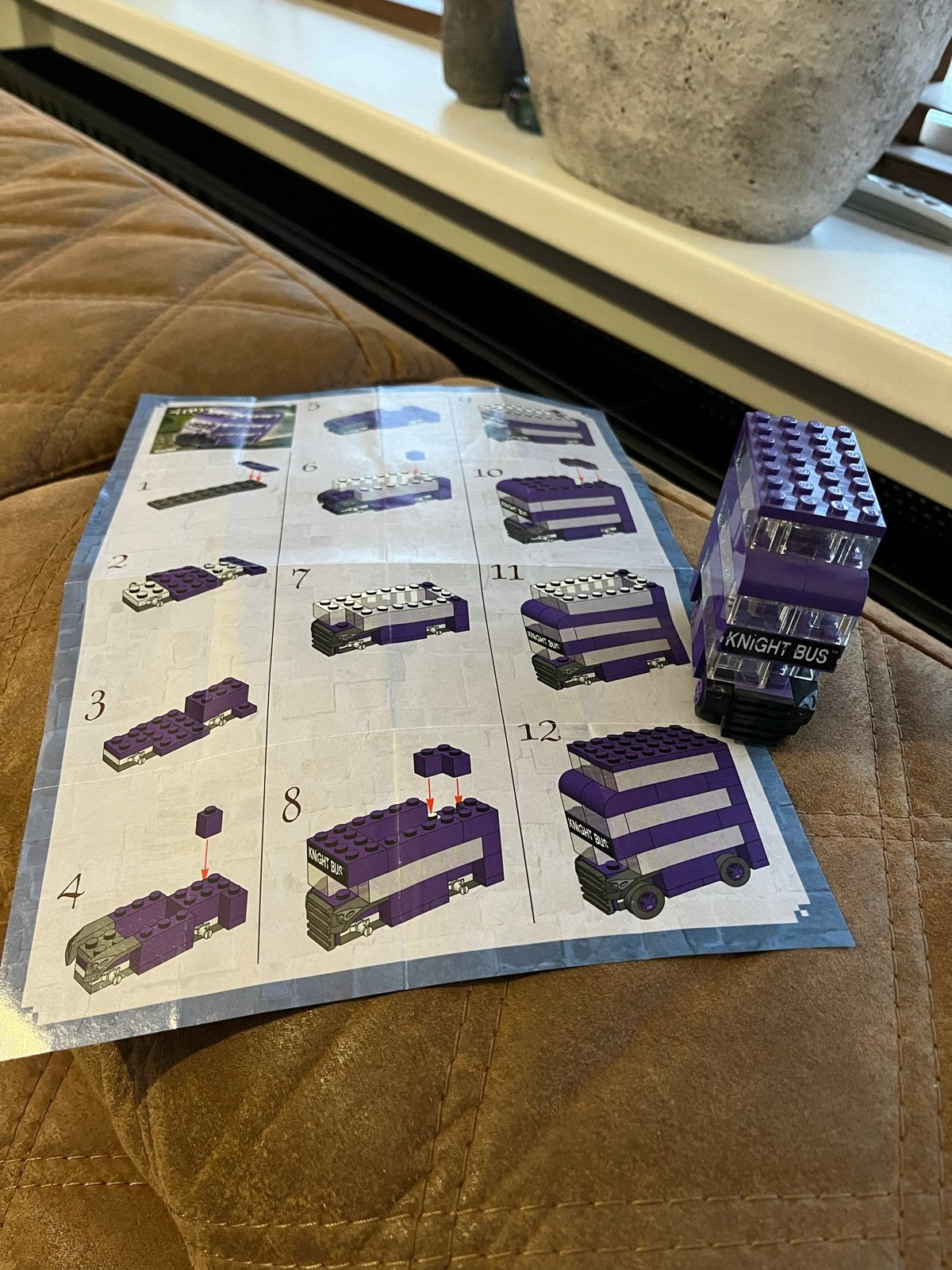 Lego Harry Potter Collectible: De Collectebus (Knight Bus) 4, Ophalen of Verzenden, Gebruikt