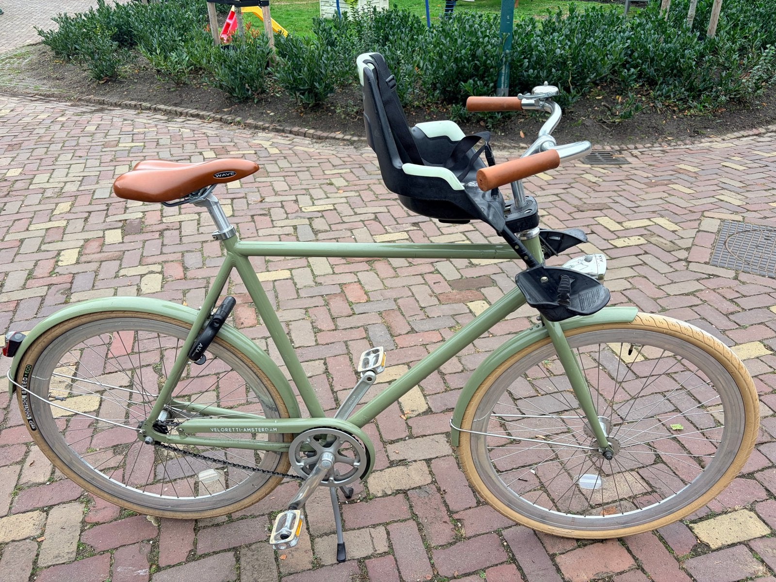 Veloretti Café Racer herenfiets - Zo goed als nieuw, Fietsen en Brommers, Overige merken, Velgrem, Versnellingen, Ophalen of Verzenden