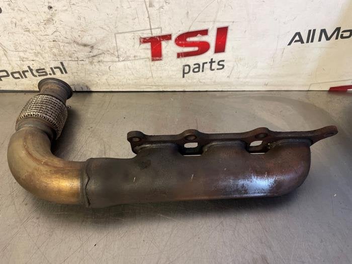 Uitlaatspruitstuk van een Audi A6, Gebruikt, -, -, -